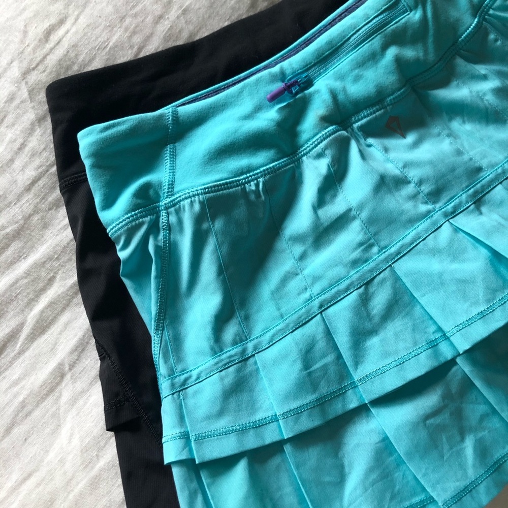 Two Ivivva “Set the Pace” skirts size 12